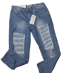 SKINNY fries daisy mom jeans size 11